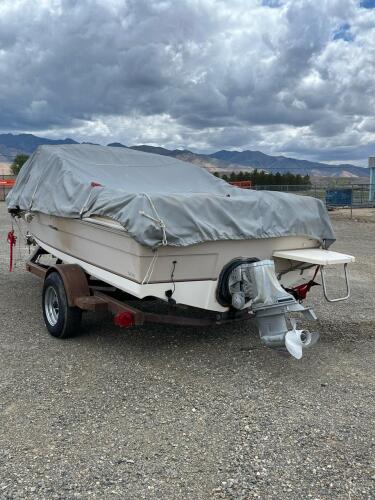 1984 18.6&rsquo; SEA RAY BOAT & TRAILER - 10