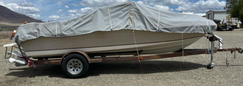 1984 18.6&rsquo; SEA RAY BOAT & TRAILER - 13