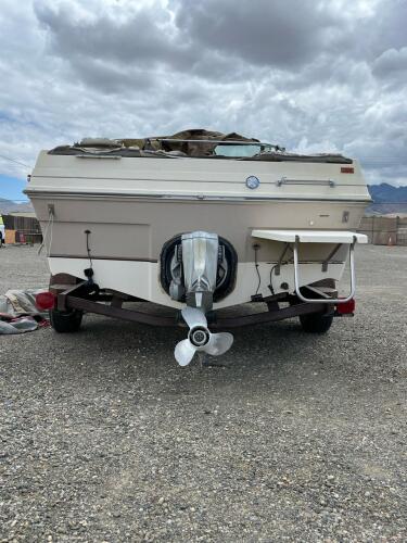 1984 18.6&rsquo; SEA RAY BOAT & TRAILER - 19