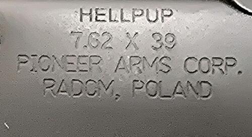 Pioneer Arms Hellpup 7.62x39mm AK Pistol, SN: PAC1138991 - 7