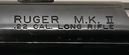 Ruger Mark II .22 LR Target Pistol, SN: 223-54826 - 7