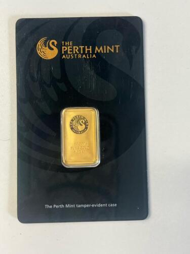 5 Grams Pure Gold Bar - The Perth Mint, Australia