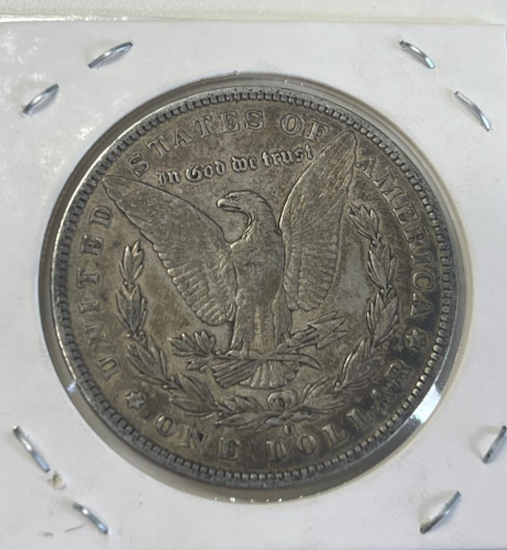 1886-O Morgan Silver Dollar In Protective Case - 2