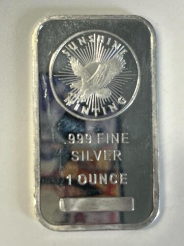 Sunshine Minting .999 Fine Silver 1 Ounce