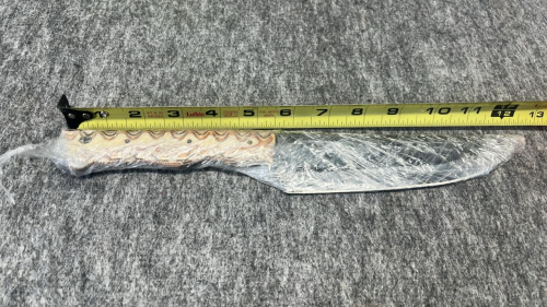 Custom Fixed Blade Knife, Multi-Color Layered Handle - 2