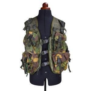 British Army Vest - Adjustable - Woodland Camo
