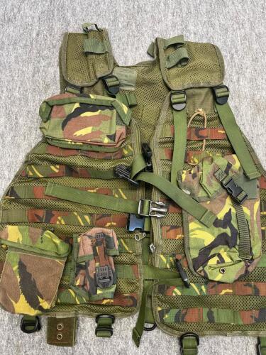 British Army Vest - Adjustable - Woodland Camo - 2