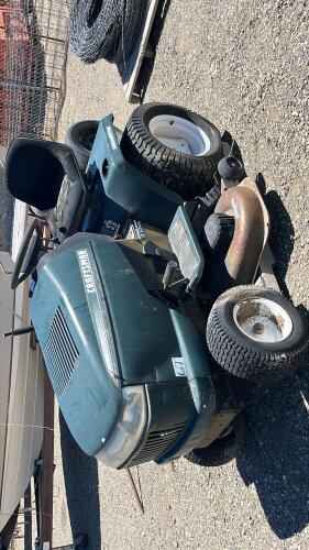 Craftsman GT Riding Lawn Mower, 22 HP Kohler V-Twin, 6-Speed, Deck Parts - 7
