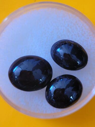 23.65ct Natural 3 Piece Set Idaho Star Garnet Gemstone Cabochons - 3