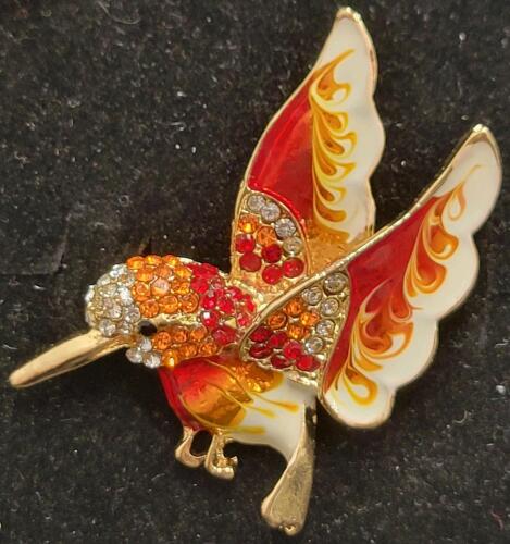 Pair of Beautiful Hummingbird Pins - 3