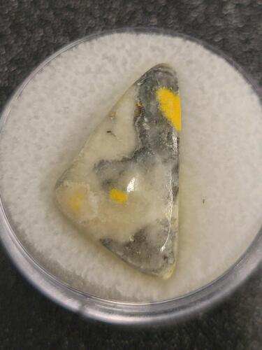(5) Natural Gemstones in Gem Jars including: Blue Opal, Tiger's Eye, Lepidite, & More! - 2