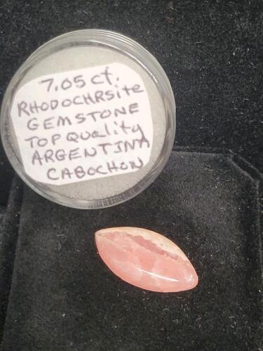 (5) Natural Gemstones in Gem Jars including: Blue Opal, Tiger's Eye, Lepidite, & More! - 7