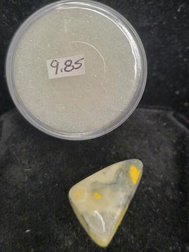(5) Natural Gemstones in Gem Jars including: Blue Opal, Tiger's Eye, Lepidite, & More! - 11