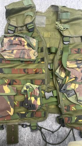 British Army PLCE Tactical Assault Vest-DPM - Woodland Camo Adjustable Sizes - 4