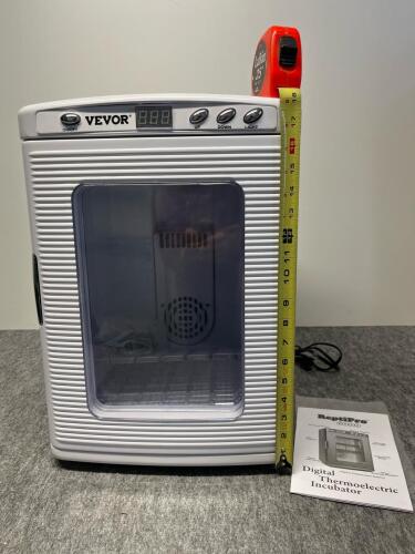 Vevor/ReptiPro 6000 Digital Thermoelectric Incubator, 22L, Dual Power, Temp Control