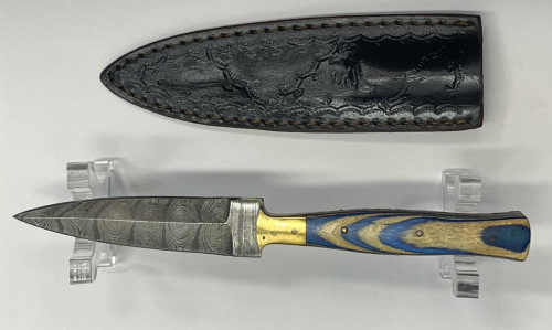 Handmade 8.5" Double Sided Small Dagger Blade