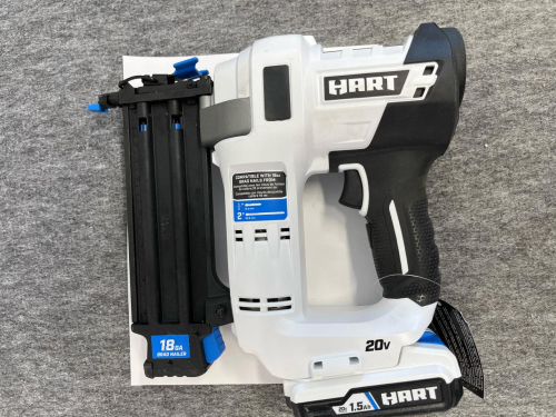 20V Cordless Hart 18 Gauge 2" Brad Nailer In Original Packaging - 7