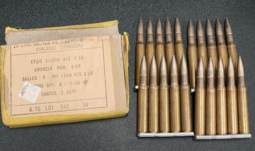 Cabela's Shooting Bag & (2) Boxes Of Ammo - .32 Win Special Soft Point And 7.5x54mm French Surplus MAS - 4