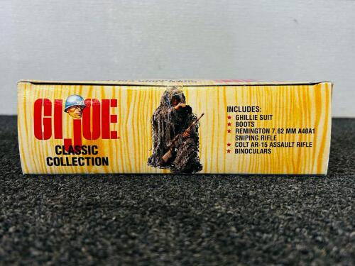 GI Joe Classic Collection U.S. Marine Corps Sniper Limited Edition 1997 Kenner Boxed - 3