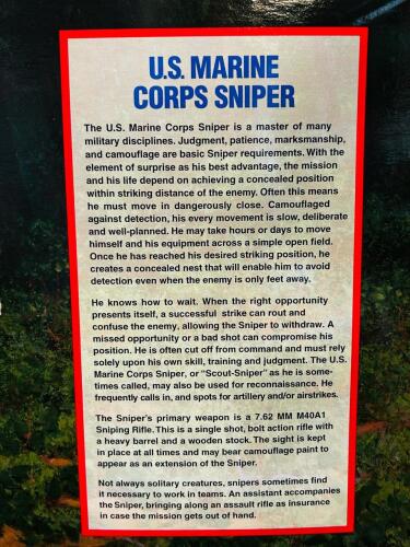 GI Joe Classic Collection U.S. Marine Corps Sniper Limited Edition 1997 Kenner Boxed - 5