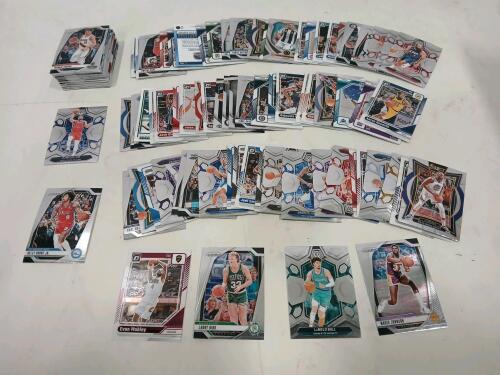 Approx 50+ Assorted Optic O Basketball Cards Including LaMello Ball And Kelly Oubre Jr.