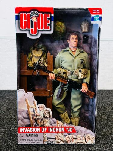 G.I. Joe Invasion of Inchon USMC Figure, 50th Anniversary Edition, Hasbro 2000