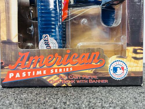 San Diego Padres Die Cast Airplane Coin Bank MLB Genuine Merchandise American Pastime Series - 2