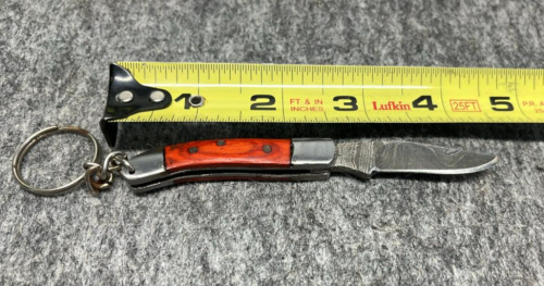 Small Folding Keychain Pocket Knife - 2