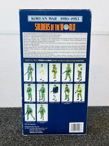 Soldiers of the World U.S. Major General USMC Action Figure, Korean War 1950-1953, Boxed - 4