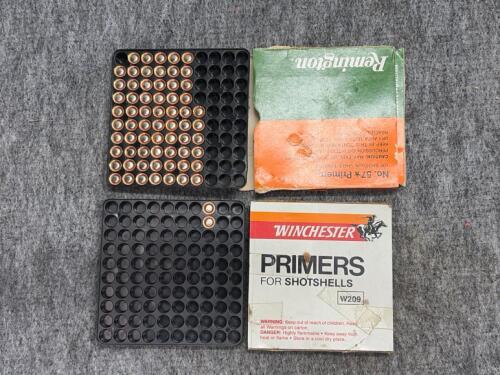 Winchester W209 and Remington No. 57 Shotgun Shell Primers, Partial Boxes, Made in USA - 3