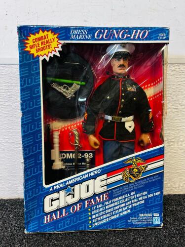 G.I. Joe Hall of Fame Dress Marine Gung-Ho Action Figure, Poseable, 1992 Edition