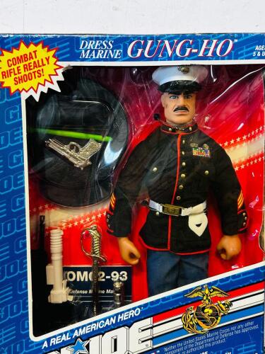 G.I. Joe Hall of Fame Dress Marine Gung-Ho Action Figure, Poseable, 1992 Edition - 3