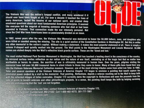 G.I. Joe Vietnam Wall Memorial Boxed Set, Figure, Hasbro 2000, Accessories, Asst. No. 81160 - 7