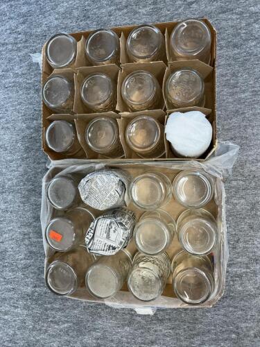 (24) Mixture Of Different Branded Canning Jars