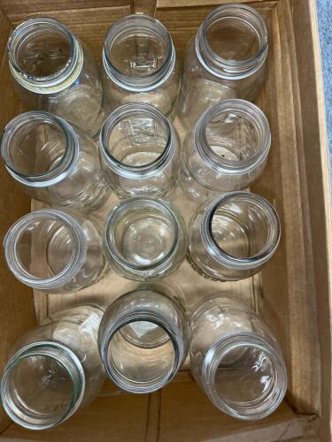 (24) Quart Sized Canning Jars