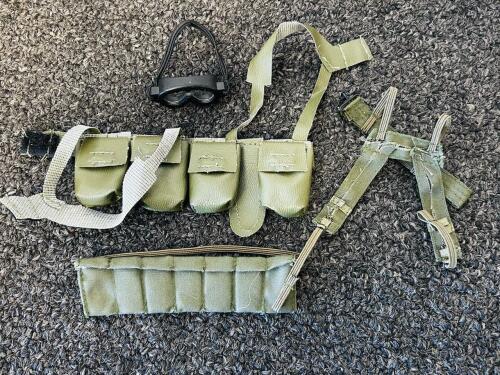 GI Joe Classic Collection U.S. Marines "Lewis" Figure with Footlocker, Uniforms, Weapons, Gear - 12