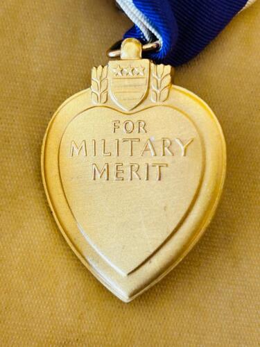 United States Purple Heart Military Medal with Presentation Case and Ribbon Bar - 5