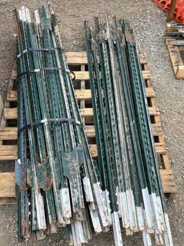 Metal Fence T-posts - Approx 30