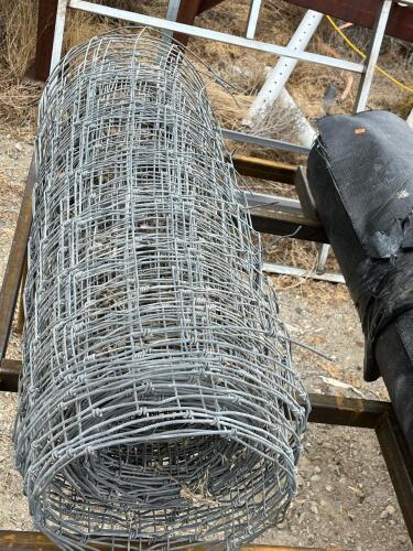 Barbed Wire Fence Roll, Galvanized - 4