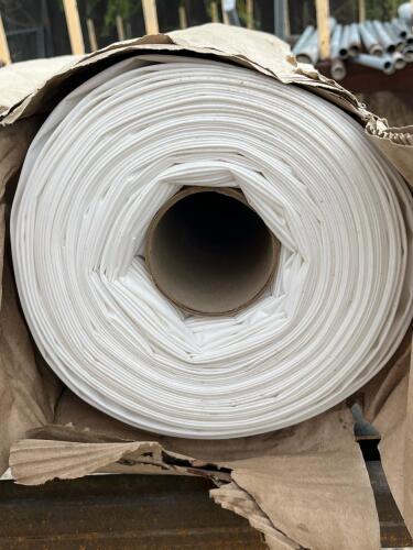 20ftx100ft Roll White Plastic Sheeting