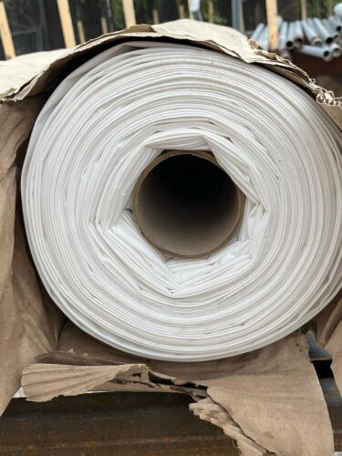 20ftx100ft Roll White Plastic Sheeting