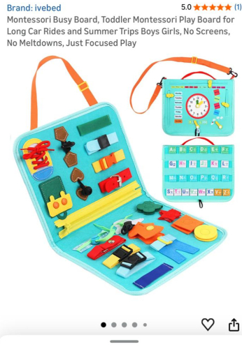 Children&rsquo;s Busy Board