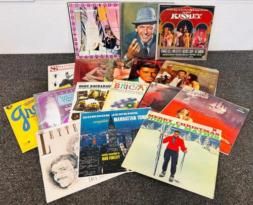 Vintage LP Record Lot &ndash; Frank Sinatra, Burt Bacharach, Johnny Mathis, Pop, Soundtrack, Christmas &ndash; 25 Albums