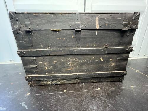 1930's Circa Shipping Trunk - 2
