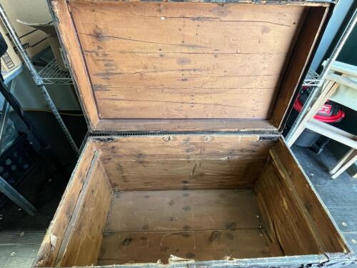 1930's Circa Shipping Trunk - 9