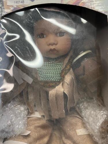 Three Collectable Porcelain Dolls - 3