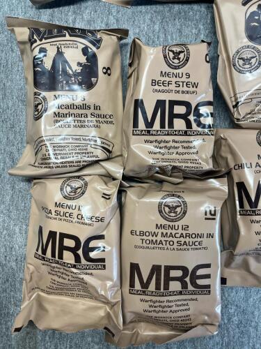 (24) Total MRE's - Meals Ready To Eat! - 3