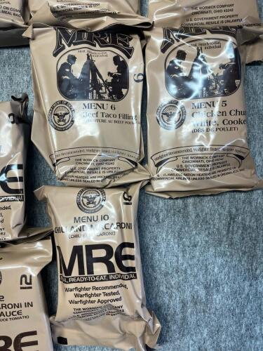 (24) Total MRE's - Meals Ready To Eat! - 4