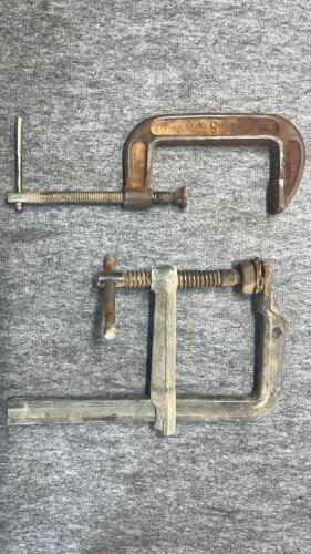 (5) Metal C-Clamps