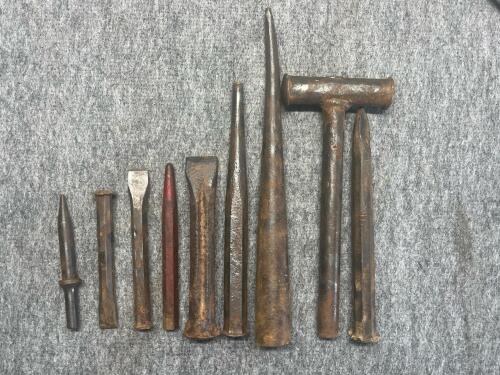 (9) Various Metal Punches